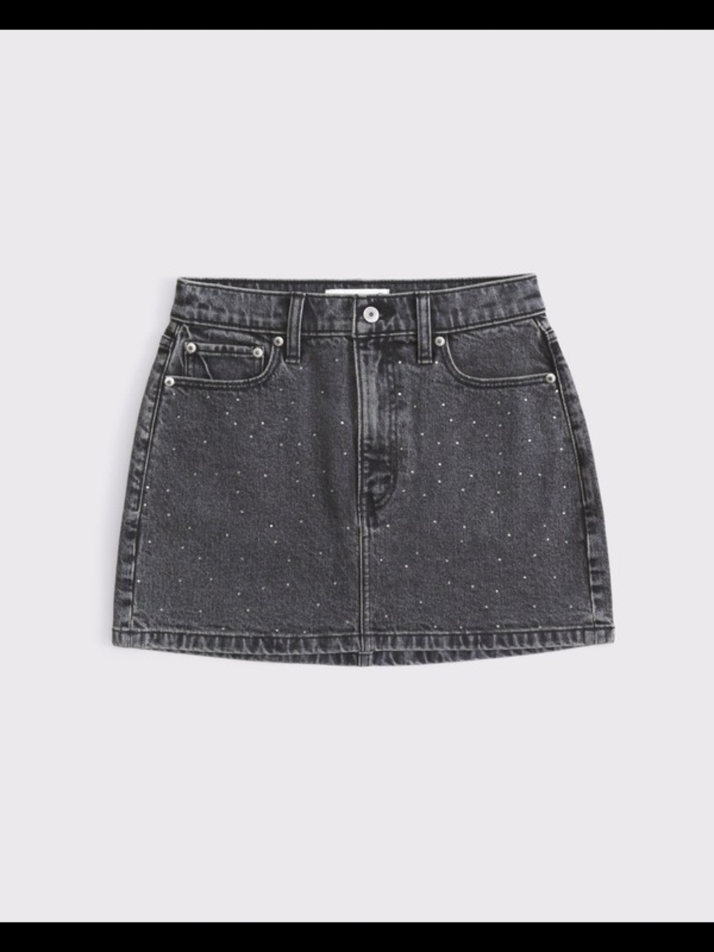 A&F ✨ Sparkly Denim Mini Skirt • 29